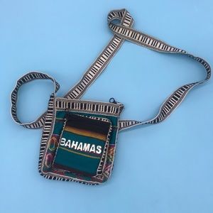 Woven Beach / Bahamas Pouch ( Handbag )